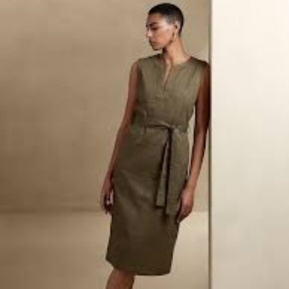 NWT Banana Republic Linen Dress - Picture 1 of 5